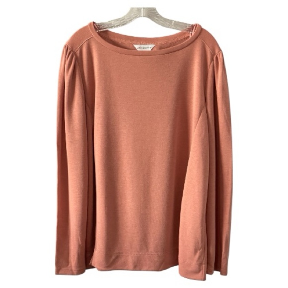 Liz Claiborne Rust Long Sleeve Top (JEANS SOLD SEPARATELY)!